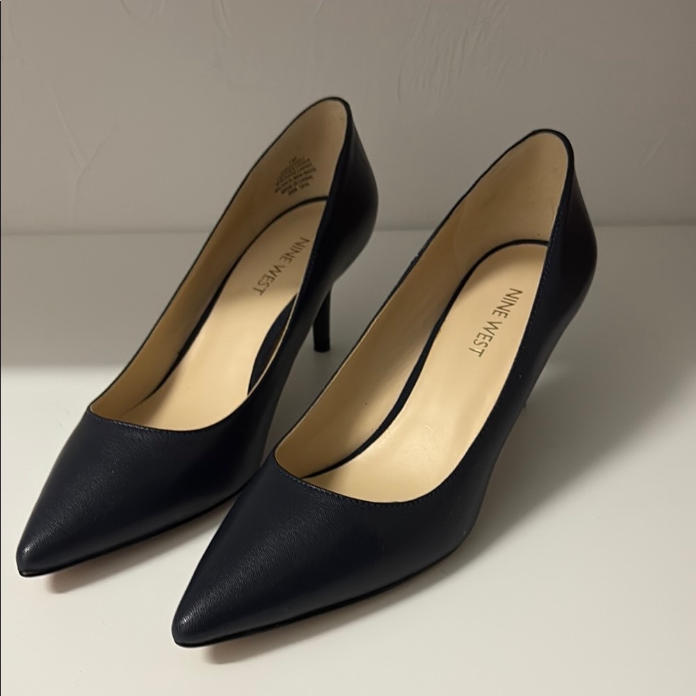 Nine West Black Classic Heels